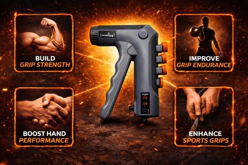 Power Grip Pro – Adjustable Hand Grip Strength Trainer